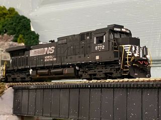 Scaletrains Ho Scale Rc Norfolk Southern C40 - 9 Custom Weathered With Dcc/sound