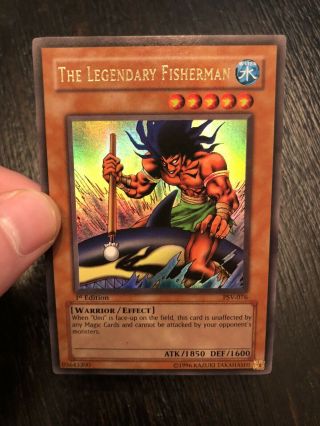 Yugioh The Legendary Fisherman Psv - 076 1st Edition Ultra Rare Na English