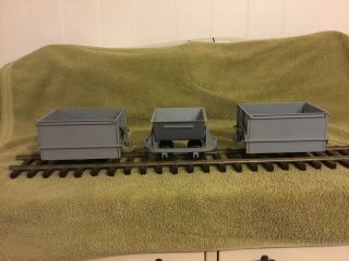Accucraft Ore Cars.  Mixed Set Of 3 Brass 1:20.  3,  F Scale