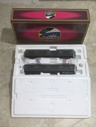 MTH 20 - 2554 - 3 R - 1 2 Car Add - On Subway Set EX/Box 2
