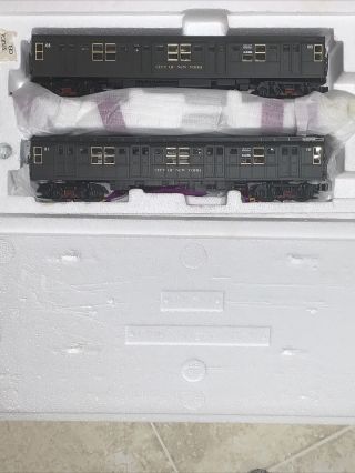 MTH 20 - 2554 - 3 R - 1 2 Car Add - On Subway Set EX/Box 3