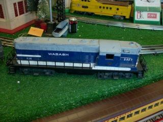Lionel Trains Postwar No.  2339 Wabash Gp7 Diesel 1957 -