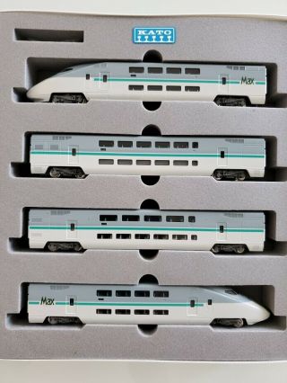 Kato N Scale 10 - 340 Max E1 Series Bullet Train Shinkansen 4 Car Basic Set