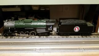 Lionel O Gauge 3 Rail.  2 - 8 - 4 Berkshire Great Northern With Railsounds.