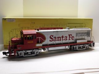 G Scale - Aristocraft - Atsf Santa Fe Ge U25 - B Diesel Locomotive Train Art - 22110