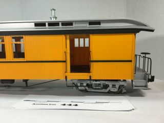Lot444 Accucraft AMS Unlettered Combine Car 1:20.  3 G Scale 3