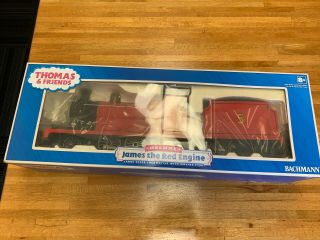Bachmann G Scale James The Red Engine 91403 - With Moving Eyes