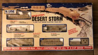 K - Line K - 1125 Operation Desert Storm Train Set