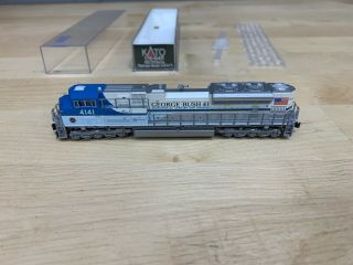 Kato 176 - 8410 Up Heritage George Bush 4141 With Digitrax Dcc Installed Sd70ace