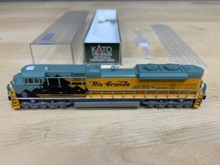 Kato 176 - 8405 Up Heritage D&rgw 1989 With Digitrax Dcc Installed Sd70ace