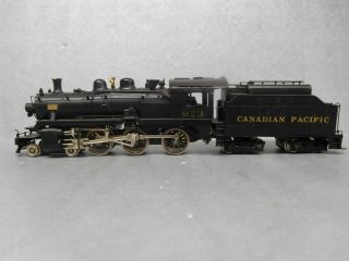 Pfm/united Scale Models Ho Brass Locomotive 4 - 6 - 0 Canadian Pacific 923 D - 10