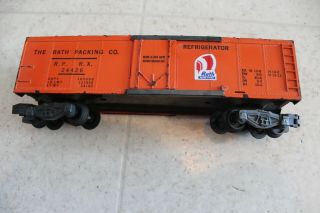 American Flyer 24426 Rath Packing Co Refer Box Car S Gauge