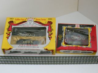 Ho Scale Aristo Craft 2 - 8 - 2 Mikado And 2 - 4 - 2 Columbia Both In Boxes -