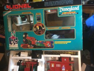 Lionel G Scale 8 - 81007 1990 Disneyland Mickey Mouse 35th Anniversary Train Set