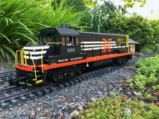 Aristo Craft Trains Diesel Locomotive Ge U25 - B Nh Haven 1:29