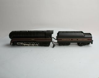 Mth 30 - 4058 - 1 4 - 8 - 4 J Steam Locomotive & Tender W/ps2 Ln