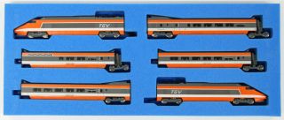 Kato S14701 Tgv (orange) 6 Cars Set (n Scale) Jzk
