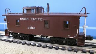 O Gauge Sunset Models (3rd Rail) Brass Ca - 1 Union Pacific Caboose (3 Rail)