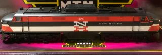 Mth 20 - 2195 - 1 Nh Haven Ep - 5 Electric Locomotive W/proto Sound 375 3 - Rail