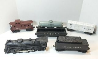 Vintage Lionel Lines Steam Train Set With 2026 Engine - O Gauge