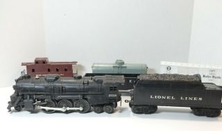 Vintage Lionel Lines Steam Train Set with 2026 engine - O Gauge 2