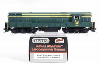 Atlas 7818 Jersey Central Train Master Locomotive (ph.  2) 2413 Ln/box