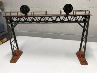 Vintage Lionel Prewar Standard Gauge 440 Signal Bridge