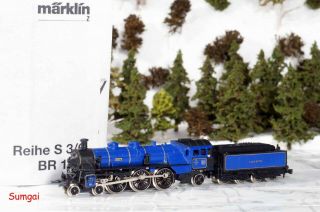 Märklin Mini - Club Z 88921 King Ludwig Ii 4 - 6 - 2 Steam Eng Royal Bavarian Rr