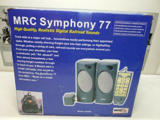 Model Train Mrc Symphony 77 Sound System With Box.  Great
