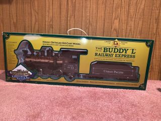 Buddy L Express G Scale Train Locomotive Engine & Tender Mib