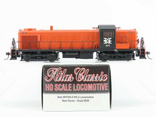 Ho Scale Atlas Classic Htdh - 5 Nh Haven Alco Rs3 Diesel Locomotive 529