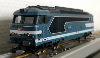 Jouef 859300 Echelle Ho 1/87 Locomotive Sncf Bb 67400 Epoque 3 Bleue,  Boite