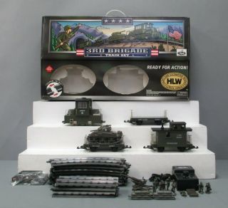 Hartland 10201 Hlw 10201 G Scale 3rd Brigade Military Train Set/box