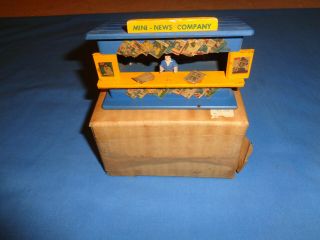 Scarce American Flyer By Mini - Craft News Stand W/original Separate Box.