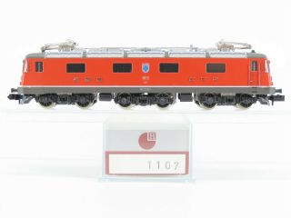 N Scale Hobbytrain / Kato 1107 Sbb Ffs Swiss Re 6/6 Electric 11672 " Balerna "