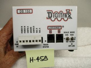 H - 458 Digitrax Db150 Loconet Command Station/booster