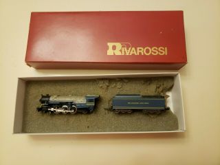 Rivarossi Baltimore And Ohio N Scale 4 - 6 - 2 Heavy Pacific Blue 9287 Undecorated