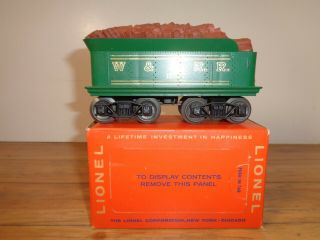Lionel O Gauge 1872t Tender For The General - Boxed And