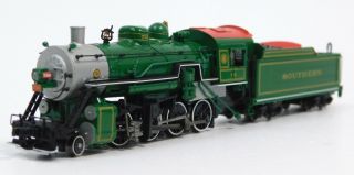 Bachmann N Scale 81155 2 - 8 - 0 Consolidation Southern Steam Locomotive