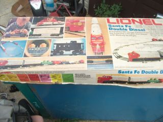 Lionel 6 - 1489 Santa Fe Double Diesel Set/box