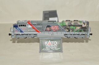 N Scale Kato Union Pacific Rr Spirit Emd Sd70ace Locomotive Train Dc Version