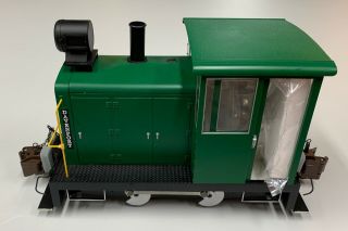 Bachmann Davenport Switcher G Scale 1:20.  3 Scale Green