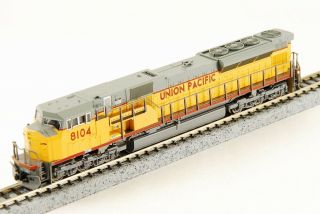 Kato N - Scale 176 - 5604 Emd Sd90/43mac Union Pacific 8104 Made In Japan