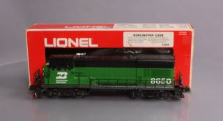 Lionel 6 - 8650 Burlington Northern U36b Powered Diesel Locomotive/box