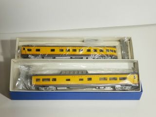 Balboa Ho Scale Brass Union Pacific Dome And Observations Cars