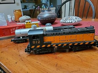American Flyer 812 Texas & Pacific Switcher & 4 Cars,  Caboose Set