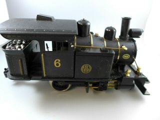 G Scale Kalamazoo 0 - 4 - 0 Steam Engine
