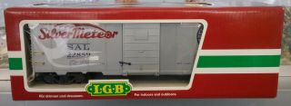 Lgb Seaboard Silver Meteor Box Car G Scale Sal 22859 Item 43913 Box