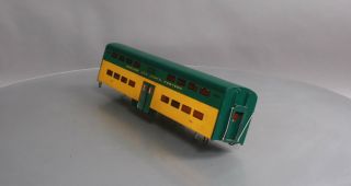 O Plastic Chicago and Northwestern Railroad Bi - Level Passenger Car (2 Rail) 3