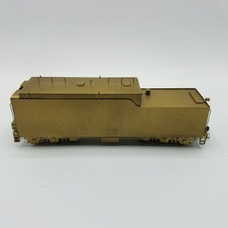 Brass Ho Scale Santa Fe Oil Bunker Tender Loose For Train Enthusiasts